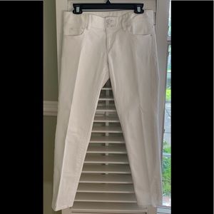 Lilly Pulitzer Worth Skinny Mini white jeans